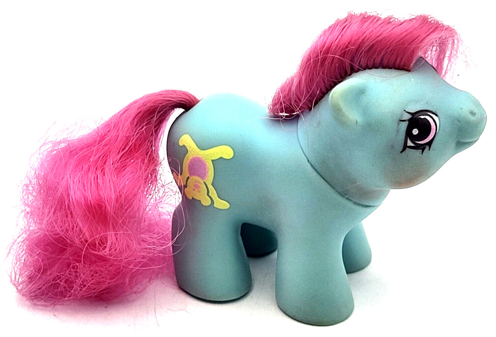 My Little Pony G1 NEWBORN BABY SHAGGY Teddy Bear Vintage 1987 MLP Hasbro